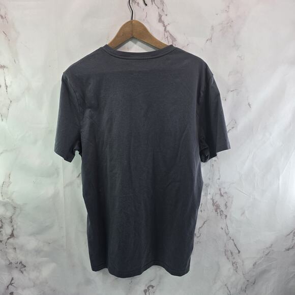 Everlane T Shirt Mens Large Dark Gray Short Sleeve Crew Organic Cotton - Picture 4 of 9